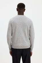 Laden Sie das Bild in den Galerie-Viewer, Cotton Merino Sweater, Light Grey