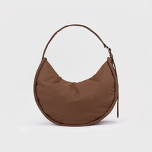 Load image into Gallery viewer, CURVE Half Moon Bag Dark Taupe