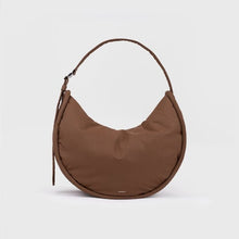 Load image into Gallery viewer, CURVE Half Moon Bag Dark Taupe