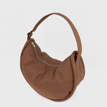 Load image into Gallery viewer, CURVE Half Moon Bag Dark Taupe