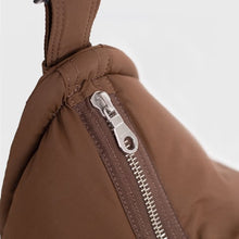 Load image into Gallery viewer, CURVE Half Moon Bag Dark Taupe