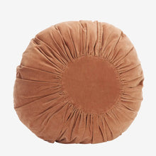 Load image into Gallery viewer, Round Velvet Cushion, Dusty Peach