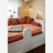 Load image into Gallery viewer, Round Velvet Cushion, Dusty Peach