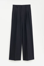 Load image into Gallery viewer, Darcey Wool Trousers Black