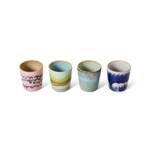 Load image into Gallery viewer, 70s ceramics egg cups (set of 4), vibrance