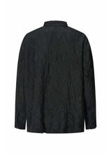 Load image into Gallery viewer, Ellenor Crinckled shirt Black