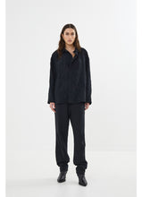 Load image into Gallery viewer, Ellenor Crinckled shirt Black