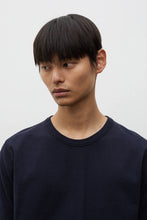 Laden Sie das Bild in den Galerie-Viewer, Elmelunde Soft Compact Cotton T-shirt, Dark Navy