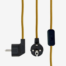 Load image into Gallery viewer, Enamel Table Lamp Mustard