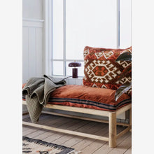 Load image into Gallery viewer, Enamel Table Lamp Maroon