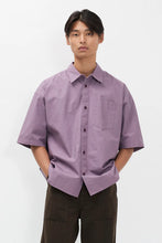 Load image into Gallery viewer, Falster Oversized Faded Pigment Dyed SS Shirt, Vintag Violet