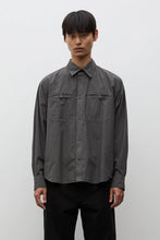 Laden Sie das Bild in den Galerie-Viewer, Falster Cotton Tencel Jet Oversized Shirt, Beluga
