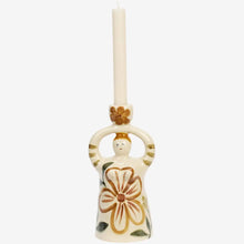 Load image into Gallery viewer, Hand-painted candle holder figurine