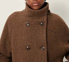 Load image into Gallery viewer, FLORAL BLVD Coat Warm Stone