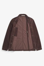 Load image into Gallery viewer, Folke Wide Wale Corduroy Chore Jacket, Espresso