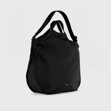 Load image into Gallery viewer, GRID Expandable Tote Bag, Black