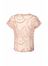 Load image into Gallery viewer, GRITT Scribble boxy tee, Blush