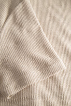 Load image into Gallery viewer, Gustav Crochet Jersey Shirt Oatmeal
