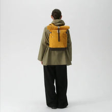 Load image into Gallery viewer, ICON Rolltop Backpack M Golden Yellow