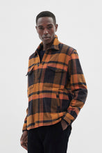 Load image into Gallery viewer, Julian Heavy Twill Overshirt Dark navy