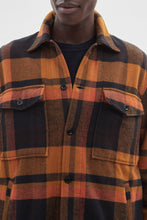 Load image into Gallery viewer, Julian Heavy Twill Overshirt Dark navy