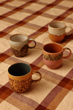 Load image into Gallery viewer, 70s ceramics café mugs cape (set of 4)