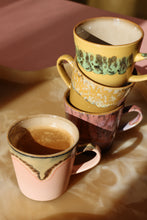 Load image into Gallery viewer, 70s ceramics americano mugs radiant (set of 4)