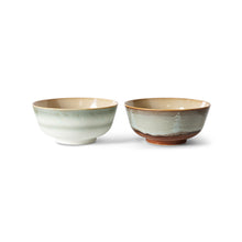 Load image into Gallery viewer, 70s ceramics ramen bowl verge (set of 2)