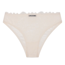 Load image into Gallery viewer, KYLIE Lacy mid-waisted briefs, White