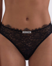 Laden Sie das Bild in den Galerie-Viewer, KYLIE Lacy Slip mit mittlerer Bundhöhe, Weiß