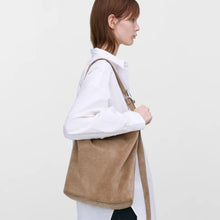 Load image into Gallery viewer, LEATHER Shopper Bag, Taupe