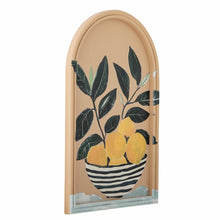 Laden Sie das Bild in den Galerie-Viewer, Limone Illustration m. Rahmen, Gelb