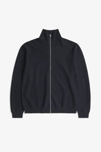 Load image into Gallery viewer, Links Cotton Linen Zip Jacket Dark Navy