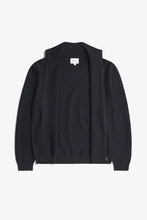 Load image into Gallery viewer, Links Cotton Linen Zip Jacket Dark Navy