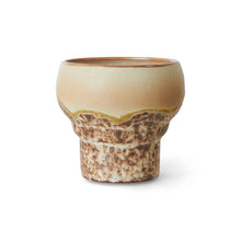 Load image into Gallery viewer, 70s ceramics lungo mugs (set of 2), coral