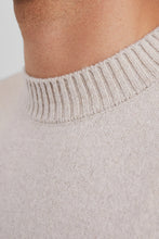 Load image into Gallery viewer, Norse Standard Merino Lambswool Sweater Oatmeal