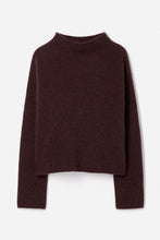 Load image into Gallery viewer, Mika Yak Funnelneck Sweater Burgundy