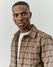 Load image into Gallery viewer, Miracle Shirt Taupe Check