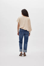 Load image into Gallery viewer, MIST Ripple drape blouse, Sand