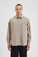 Load image into Gallery viewer, Ole Oversized Striped Shirt Clay