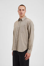 Load image into Gallery viewer, Ole Oversized Striped Shirt Clay