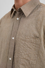 Load image into Gallery viewer, Ole Oversized Striped Shirt Clay