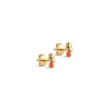 Load image into Gallery viewer, Nara Studs, Coral