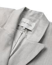 Load image into Gallery viewer, NATALIE Blazer, Light Grey Melange