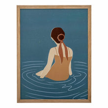 Laden Sie das Bild in den Galerie-Viewer, Parma Illustration m. Rahmen, Natur