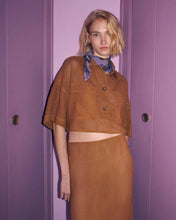 Load image into Gallery viewer, PAULO Polo shirt, Amber Brown