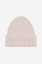 Load image into Gallery viewer, Wool Cashmere Rib Hat, Soft Rose