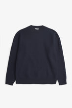 Load image into Gallery viewer, Rom Boiled Wool Crewneck, Dark Navy