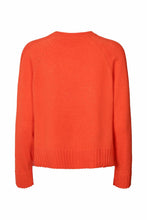 Load image into Gallery viewer, RUCA Cashmix split side boxy sweater, Mandarin