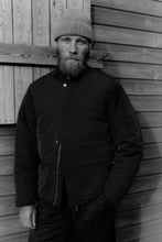 Load image into Gallery viewer, Ryan Military Bomber Jacket Black